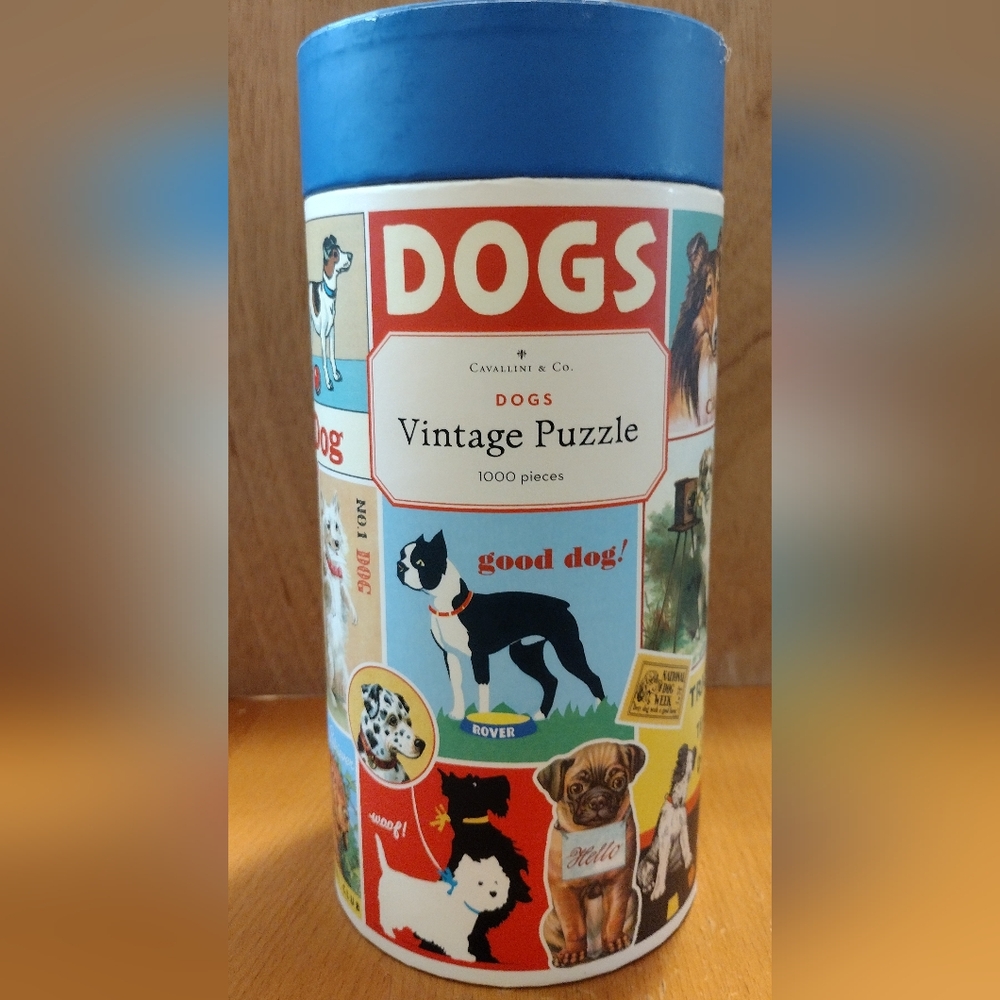 Vintage Dog Puzzle